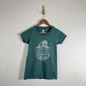 Eastern Mountain Sports Organci Cotton Graphic Logo T-Shirt Womens XS Gorpcore